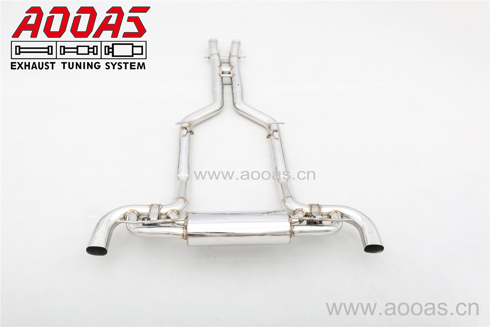 Mercedes AMG-GT All SS304 / Valvetronic Catback System
